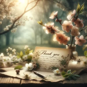 春の挨拶で心を伝えるお礼状の作成ガイド